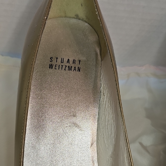 Stuart Weitzman Women's Beige Heels Size 9.5 - Picture 2 of 12